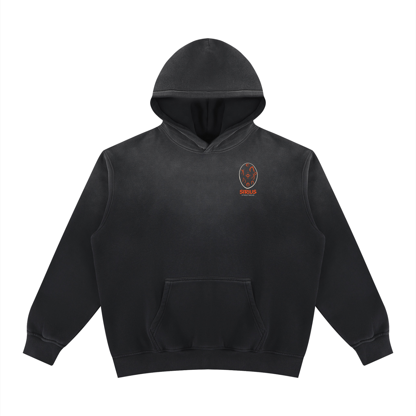 Sirius Orbit heavyweight hoodie front
